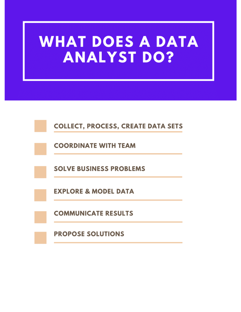 What does a Data Analyst Do?